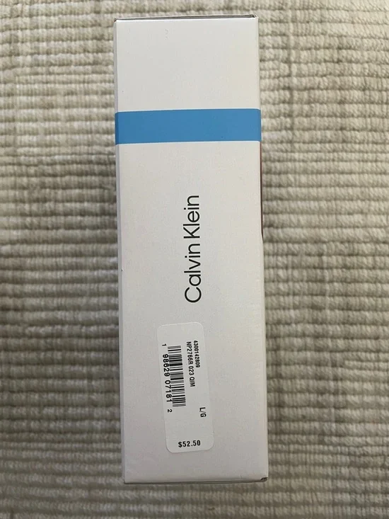 Calvin Klein Men's Cotton Stretch Boxer Briefs - White, Light Blue, Gray LARGE - Picture 4 of 5